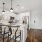 kitchen counter with seating
